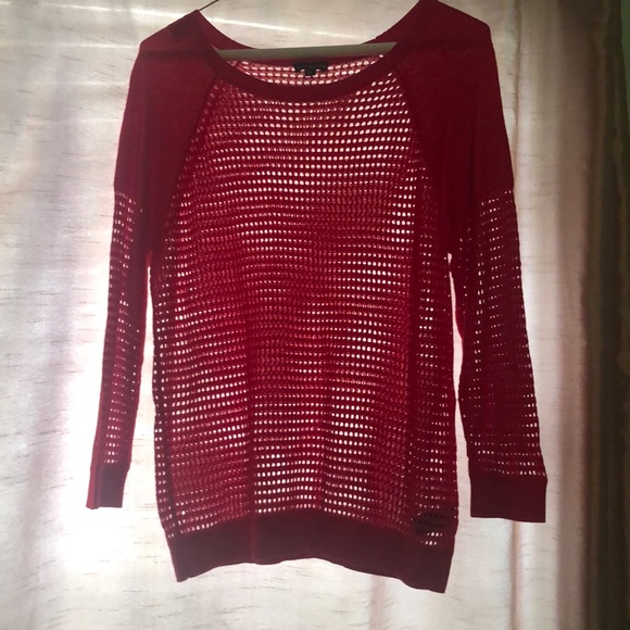 Express Tops - Express Red Sweater